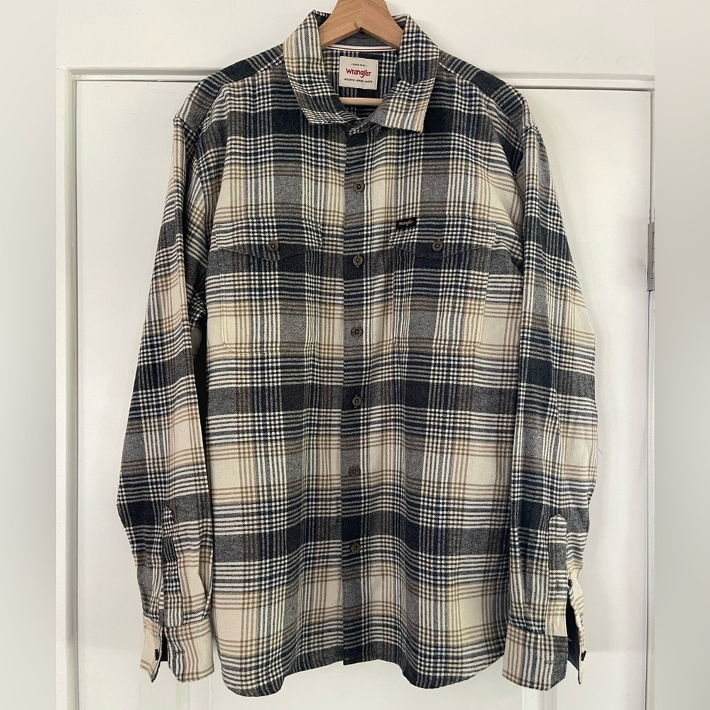Vintage NWOT Wrangler Plaid Shirt - XL